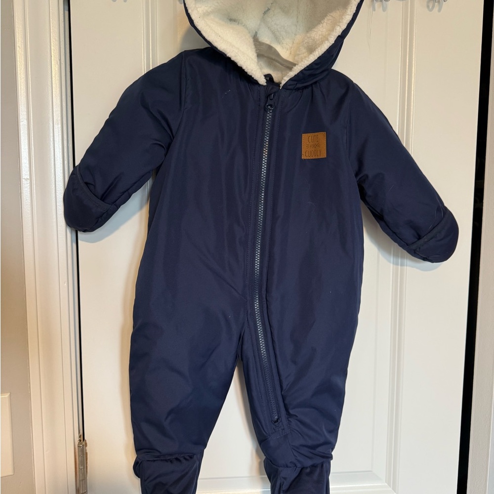 Carter's Navy Blue One Piece Footie